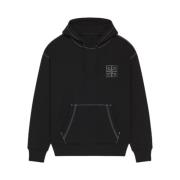 Givenchy Stilren Hoodie Black, Herr