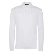 Zanone Klassisk Polo Tröja Z0001 White, Herr