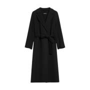 Max Mara Elegant ullrock med kimonoärmar Black, Dam