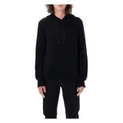 Tom Ford Lyxig Cashmere Hoodad Stickad Svart Black, Herr