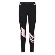 Emilio Pucci Svarta Slim Fit Byxor med Dragkedjor Black, Dam