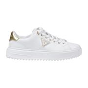 Guess Stiliga dam sneakerskollektion White, Dam