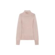 Max Mara Lyxigt ull och kaschmirstickning Pink, Dam