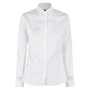 Fay Slim Fit Skjorta White, Dam