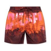 Diesel Badshorts Ken-37-D-Pop Red, Herr