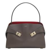 Salvatore Ferragamo Liten Axelväska Gray, Dam