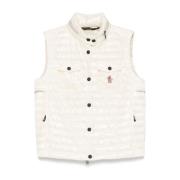 Moncler Vita Grenoble Jackor för Vintern White, Dam