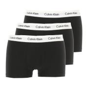 Calvin Klein Jeans Low Rise Trunks Pack med 3 Black, Herr