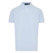 Polo Ralph Lauren Anpassad Slim Fit Bomull Mesh Polo Blue, Herr