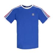 Adidas Nations Tee - Metallic Blue/White Blue, Herr