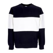 Nike Colorblock Crewneck Sweatshirt Svart/Vit Black, Herr