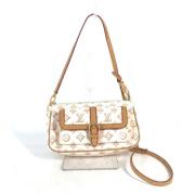 Louis Vuitton Vintage Pre-owned Bomull louis-vuitton-vskor Beige, Dam