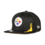 New Era Pittsburgh Steelers NFL Cap Black, Herr