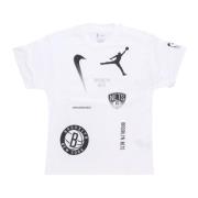 Jordan Statement Tee Courtside Max90 Bronet White White, Herr