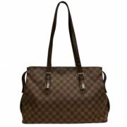 Louis Vuitton Vintage Pre-owned Canvas totevskor Brown, Dam