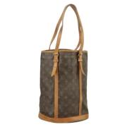 Louis Vuitton Vintage Pre-owned Canvas louis-vuitton-vskor Brown, Dam