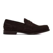 Church's Brun Mocka Penny Loafer Skor Brown, Herr