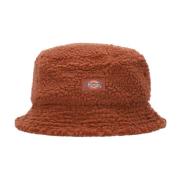 Dickies Röd Chute Bucket Fiskarhatt Brown, Herr