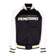 Mitchell & Ness Bomber Jackets Black, Herr