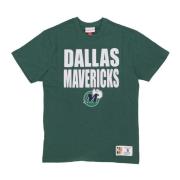 Mitchell & Ness Dallas Mavericks NBA Tee Green, Herr