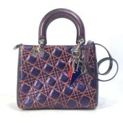 Dior Vintage Pre-owned Laeder dior-vskor Purple, Dam