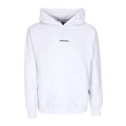 Propaganda Vit Lättviktig Bandana Hoodie Sweatshirt White, Dam