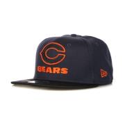 New Era Chicago Bears Flat Skärm Snapback Keps Black, Herr