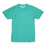 HUF Klassisk Over-dye Bright Aqua T-shirt Blue, Herr