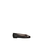 Liu Jo Svarta platta skor eleganta ballerinaskor Black, Dam