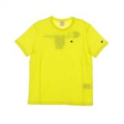 Champion T-Skjorta Yellow, Herr