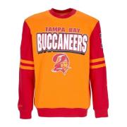 Mitchell & Ness NFL All Over Crew Sweatshirt Orange, Herr