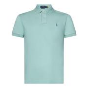 Polo Ralph Lauren Grön Polo T-shirt med Pony Brodyr Green, Herr