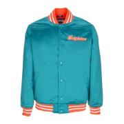 Mitchell & Ness NFL Miami Dolphins Bomberjacka Blue, Herr