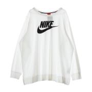 Nike Dam Långärmad T-shirt Vit/Svart White, Dam