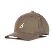 Kangol Flexfit Ull Baseballkeps Brun Brown, Herr