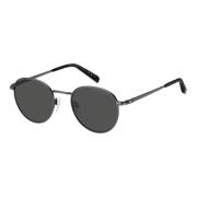 Tommy Hilfiger Ruthenium/Grey Solglasögon TH 2217/S Black, Unisex