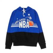 New Era Nba kast tillbaka Huvtröja orlmag hooded tröja Blue, Herr