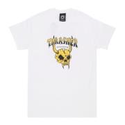 Thrasher Barbarian Vit Tee Kortärmad T-shirt White, Herr