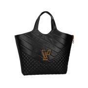 Gaëlle Paris Elegant Svart Shopper Väska Black, Dam