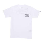 Vans Patch Back Tee Kortärmad T-shirt White, Herr