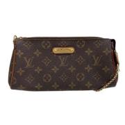 Louis Vuitton Vintage Pre-owned Canvas crossbodyvskor Brown, Dam