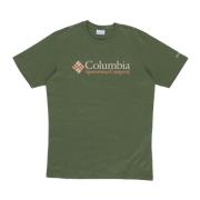 Columbia Valley Graphic Tee Pesto Herr T-shirt Green, Herr