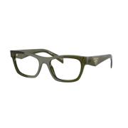 Prada Gröna Glasögonbågar Mod. B01V Green, Unisex