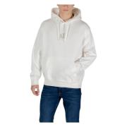 Armani Exchange Logo Print Crewneck Sweatshirt Herr Vår/Sommar Beige, ...