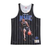 Mitchell & Ness NBA Basket Tank Top Orlando Magic Black, Herr