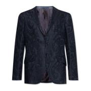 Etro Linneblazer Blue, Herr