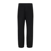 Fendi Bekväma Sweatpants med Bakfickor Black, Herr