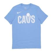 Nike Cleveland Cavaliers Logo Tee Blå Blue, Herr