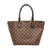 Louis Vuitton Vintage Pre-owned Canvas louis-vuitton-vskor Brown, Dam