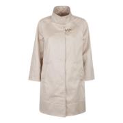 Fay Stilig Cape för Kvinnor Beige, Dam